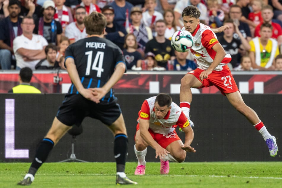 Kerim Alajbegovic (18, r.) kehrt nach nur einem Jahr in Salzburg zurück nach Leverkusen - für acht Millionen Euro!
