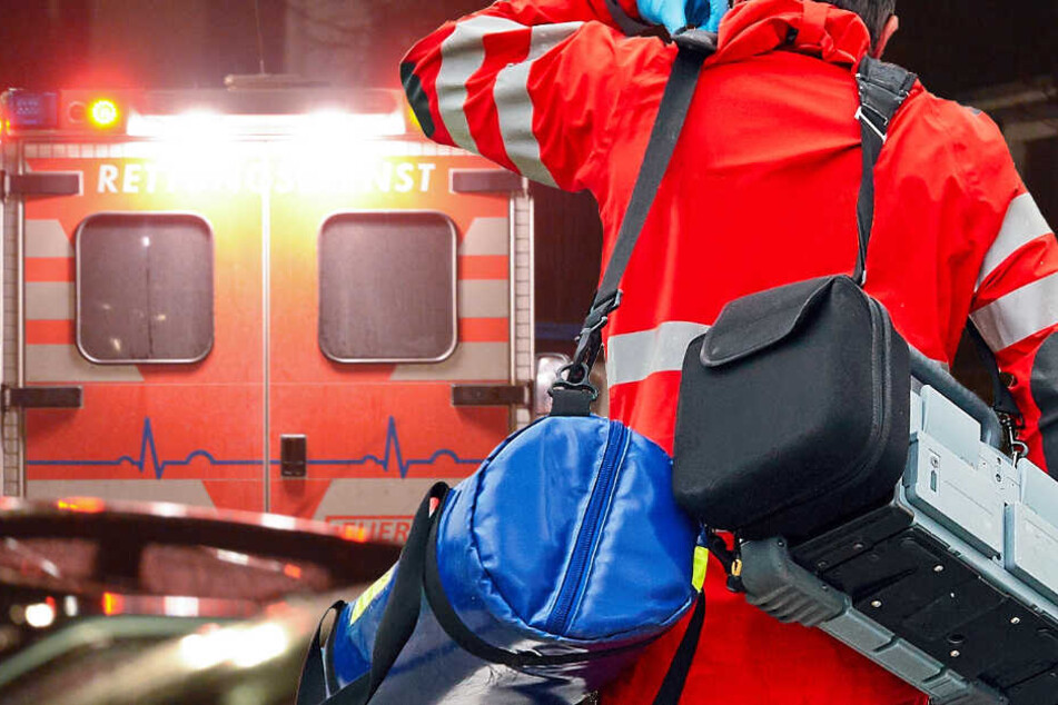 Der Rettungsdienst brachte die Verletzten in ein Krankenhaus (Symbolbild).