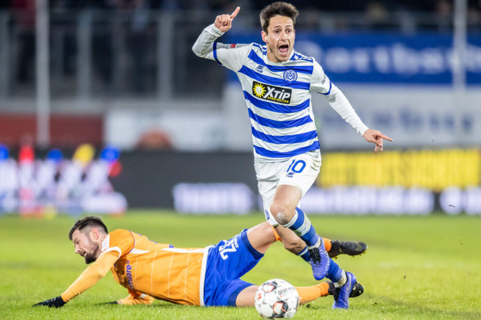 Fabian Schnellhardt (r) machte nur ein Spiel für den 1. FC Köln.