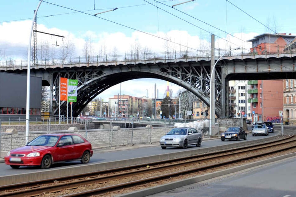 Die Annaberger Straße/B95 wird ab Donnerstag stadtauswärts gesperrt.