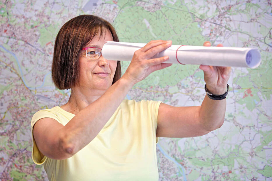 Auf der Suche nach neuen Straßennamen: Amtsleiterin Klara Töpfer (54) von der AG Straßennamen.