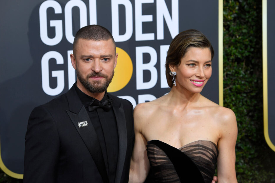 Timberlake und Biel bei den Golden Globes 2018.