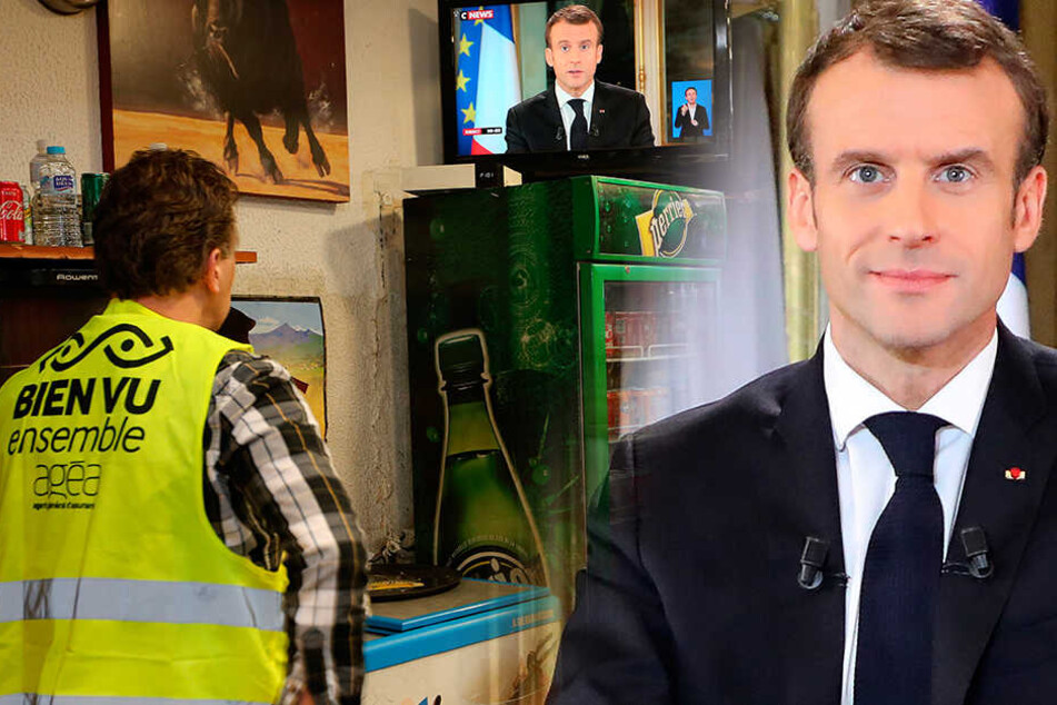 Nach "Gelber" Wut: Macron macht Geldgeschenke