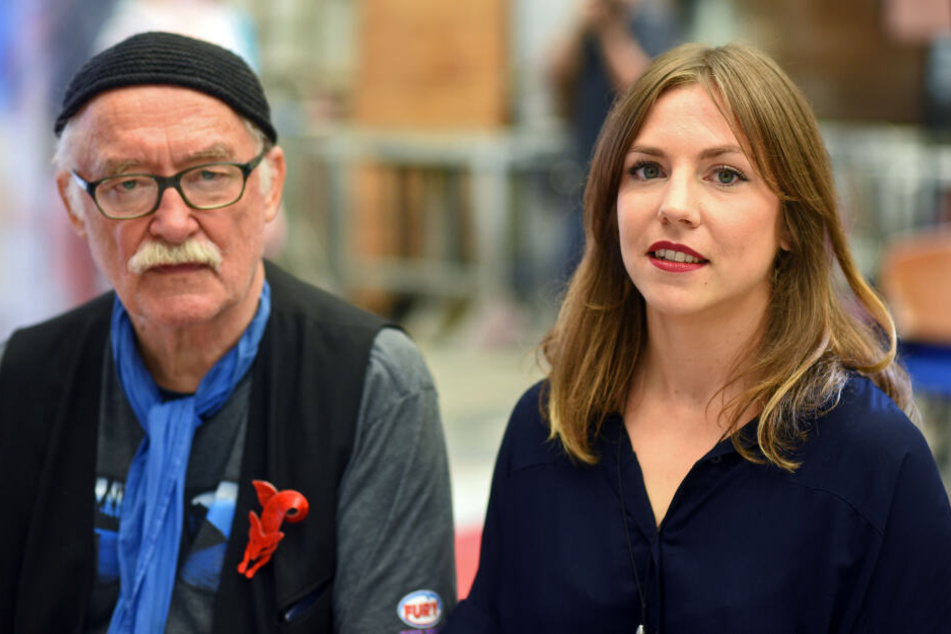 Die Lindenstraßen-Produzenten Hana Geißendörfer und Hans W. Geißendörfer.