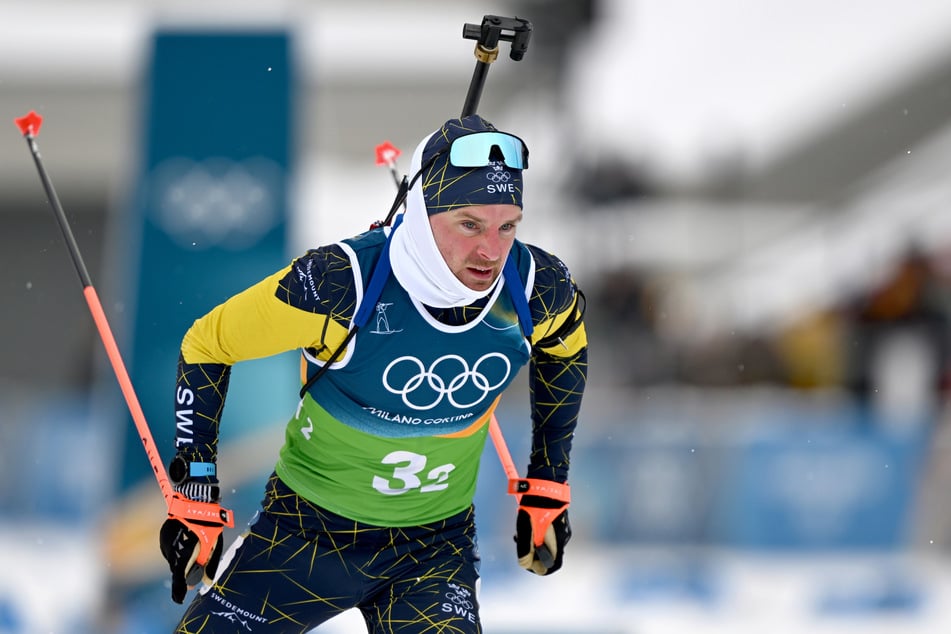 Sportlich hatte der schwedische Biathlet Jesper Nelin (33) in dieser Saison wenig Grund zur Freude.