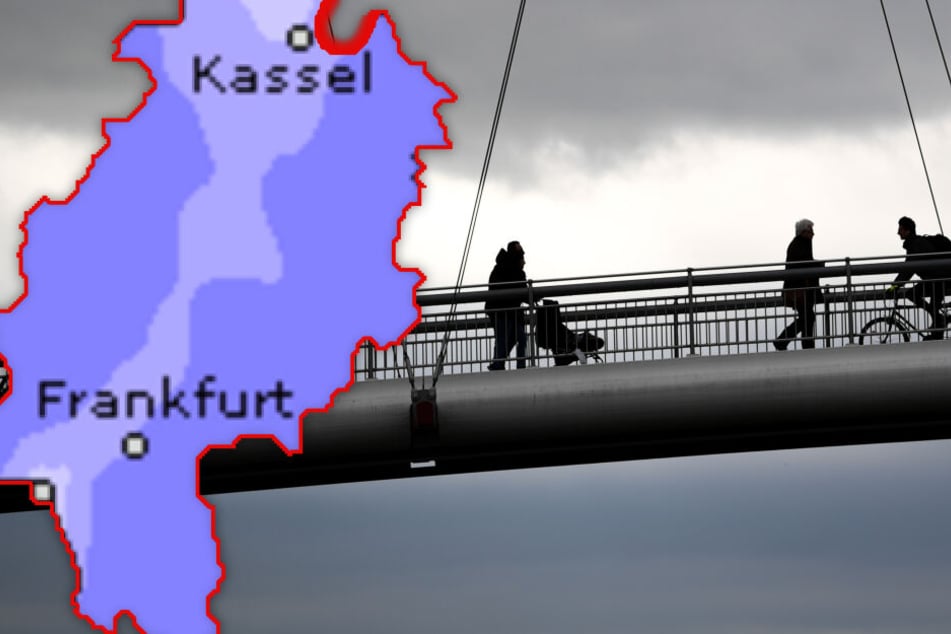 Fotomontage: Auch über Frankfurt wird es in den kommenden Tagen wieder weitaus düsterer (Symbolbild).