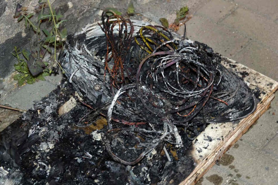 Auch in einem Haus in der Hans-Sachs-Straße brannten Kabel.