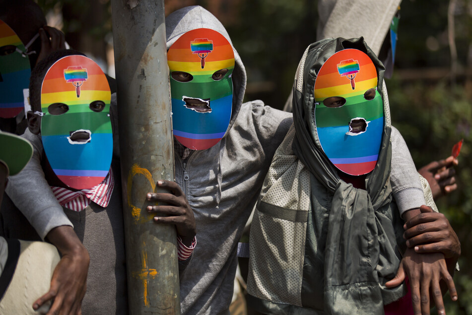 Homosexuellen in Uganda, die sich "schwerer" Vergehen schuldig machen, droht seit März im schlimmsten Fall die Todesstrafe.