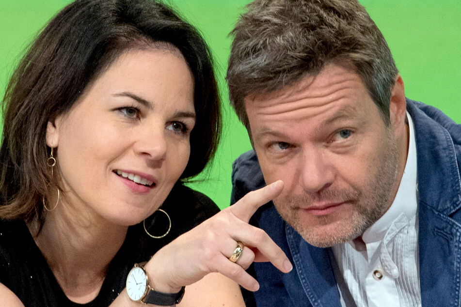 Annalena Baerbock und Robert Habeck, die Bundesvorsitzenden von Bündnis 90/Die Grünen.