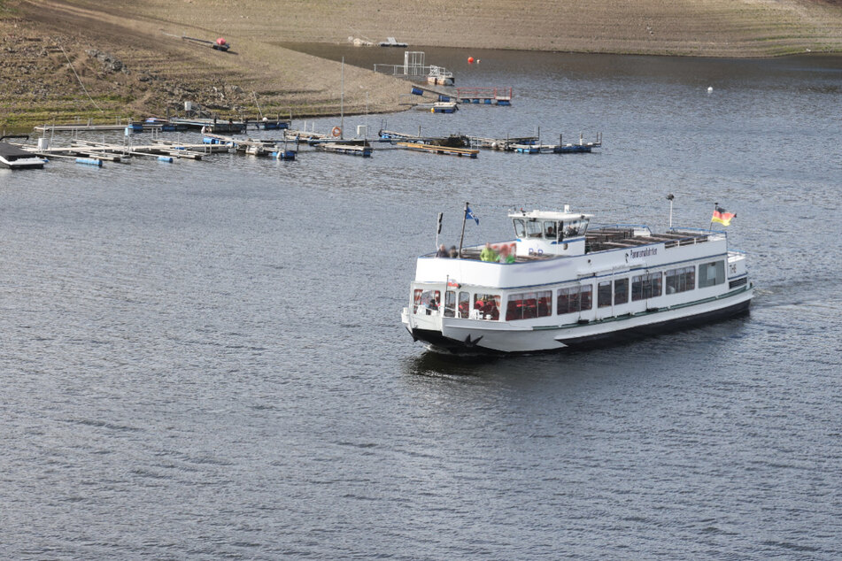 Auf der Bleilochtalsperre kam es am Wochenende zu einer Schiffshavarie. (Archivbild)