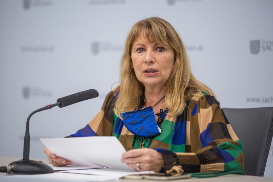 Sachsens Gesundheitsministerin Petra Köpping (62).