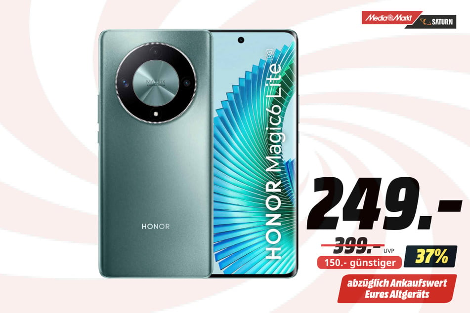 Honor Magic 6 Lite für 249 statt 399 Euro.