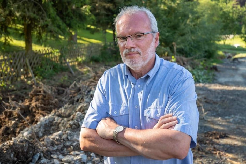 Markneukirchens Bürgermeister Andreas Rubner (62) lobt die Anwohner.