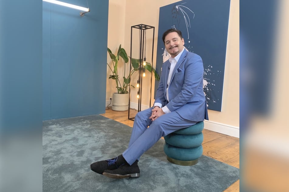 Der Modedesigner blickt positiv in die Zukunft.