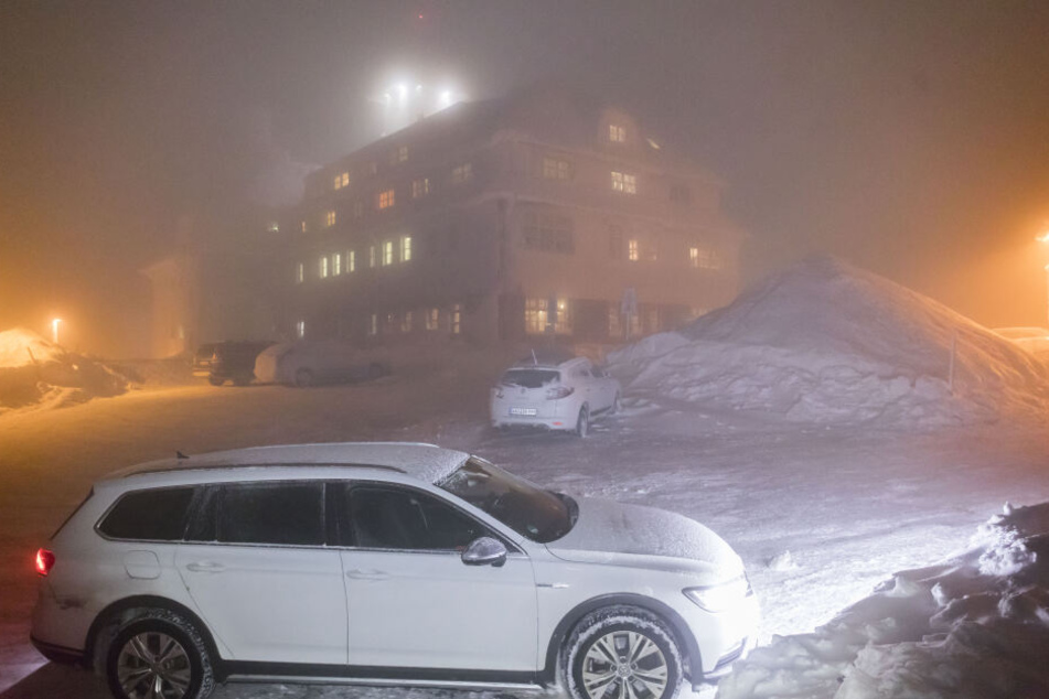 Im Erzgebirge herrscht noch tiefster Winter.