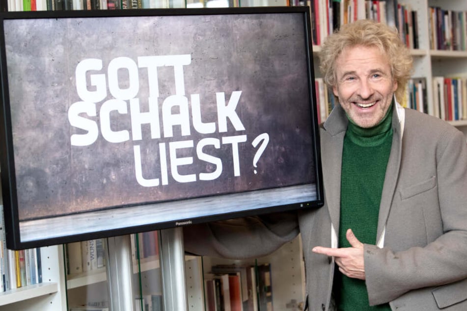 Thomas Gottschalk spricht vor dem Start seiner neuen Sendung Klartext.