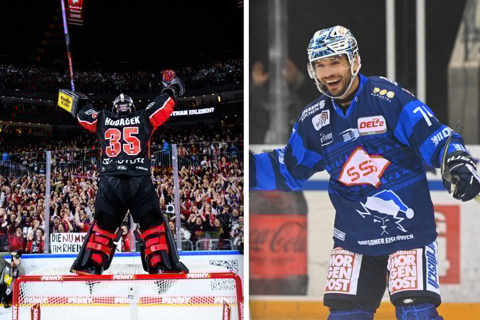 Tomas Sykora (34, r.) und Kumpel Julius Hudacek (36) können bald gemeinsam jubeln.