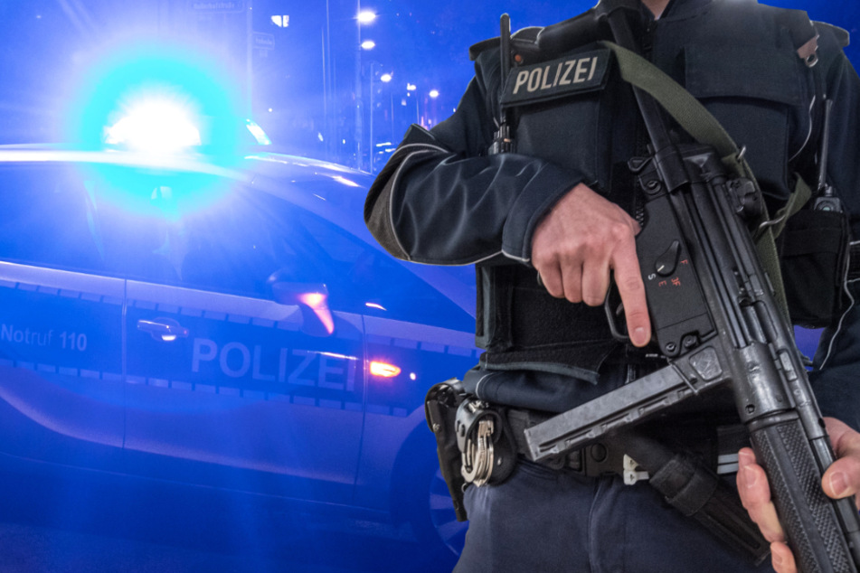Die Polizei fahndete in Wiesbaden mit Hochdruck nach einem Mann mit einem Gewehr (Symbolbild).