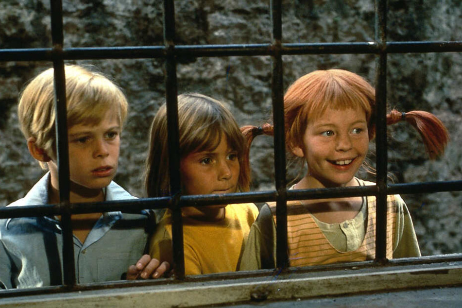 Pippi, Annika und Tommy.