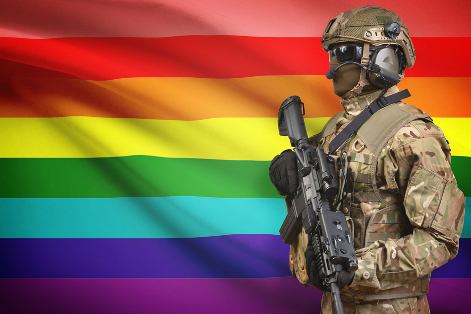 British soldiers who were stripped of their medals for being LGBTQ+ will now be able to get them back (stock image).