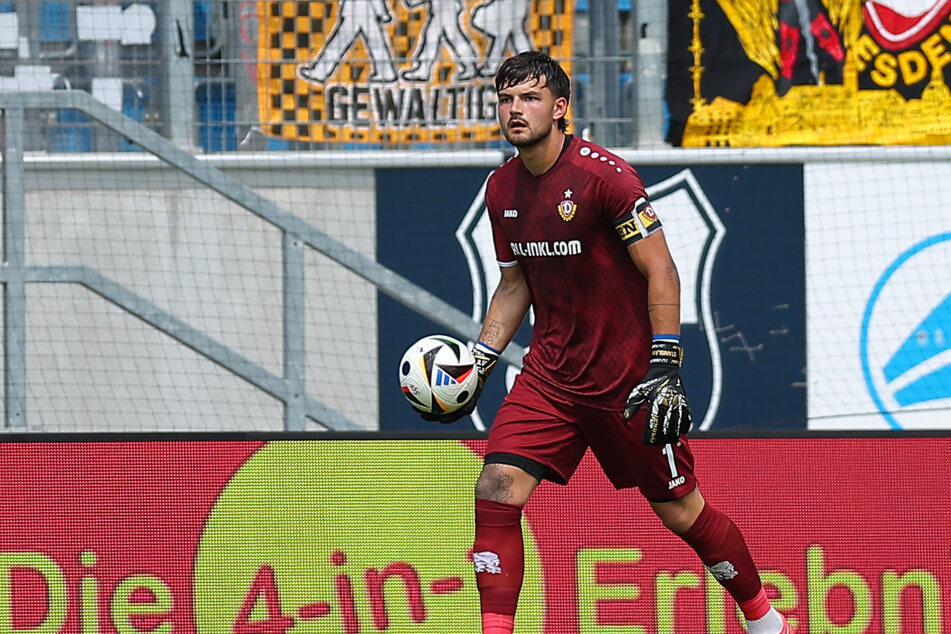 In den Testspielen trugen die Torhüter Tim Schreiber (im Foto) und Daniel Mesenhöler die Kapitänsbinde.