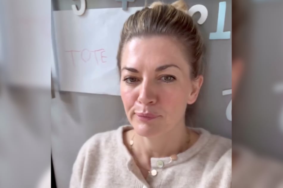 Schauspielerin Nina Bott (47) ist schockiert über das erste geschriebene Wort ihres vierjährigen Sohnes Lobo.