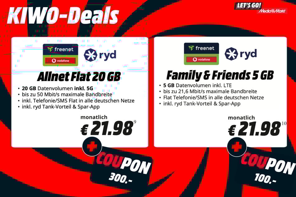 Smartphone-Verträge PLUS Coupon