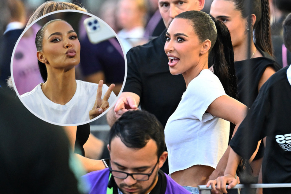 Kim Kardashian had quite an eventful weekend in Miami as she was seen among major stars.