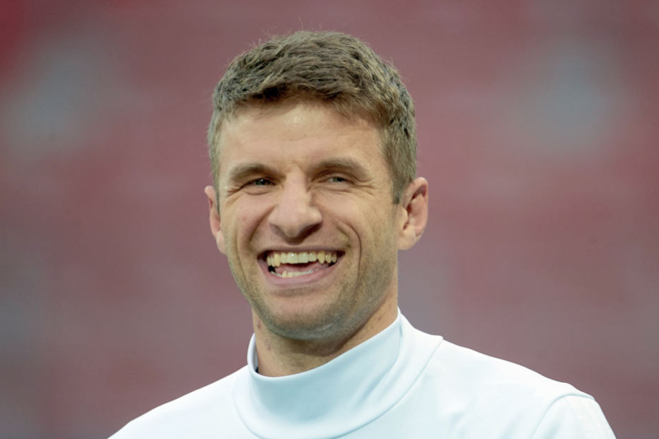 Thomas Müller sorgt für Lacher auf Instagram.