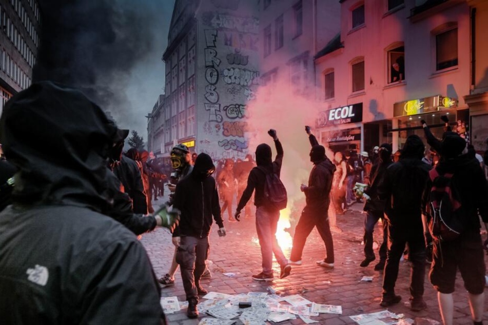Tausende randalierten beim G20-Gipfel im Hamburg.