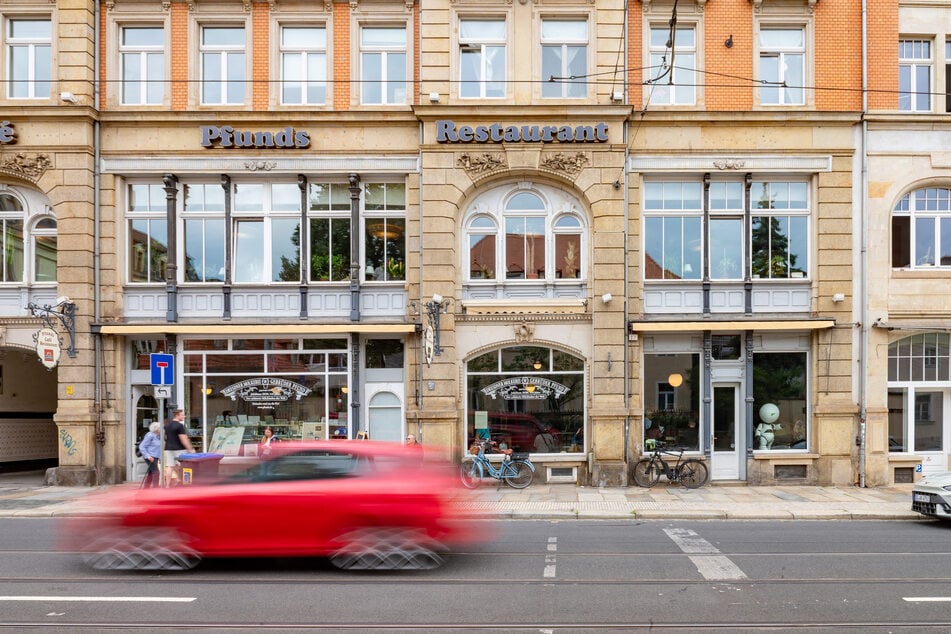 Rechts neben Pfunds Molkerei öffnet zum Monatsende der neue Verkaufsshop der Dresdner Whisky Manufaktur.