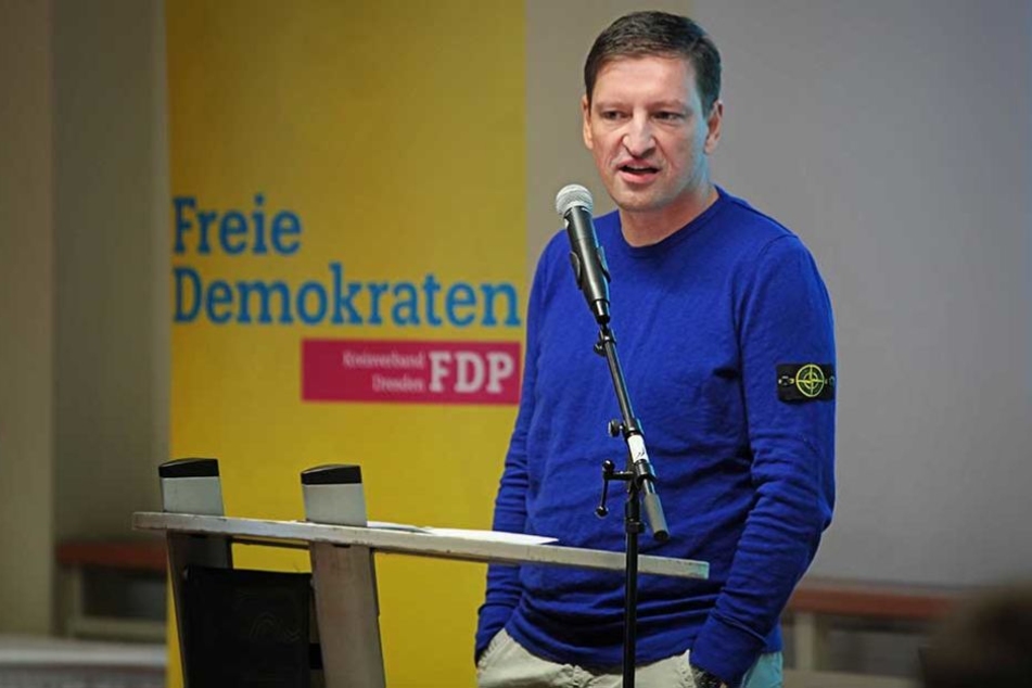 Die Mitglieder der FDP Dresden wollen, dass Jens Genschmar aus der Partei austritt (Archivfoto).