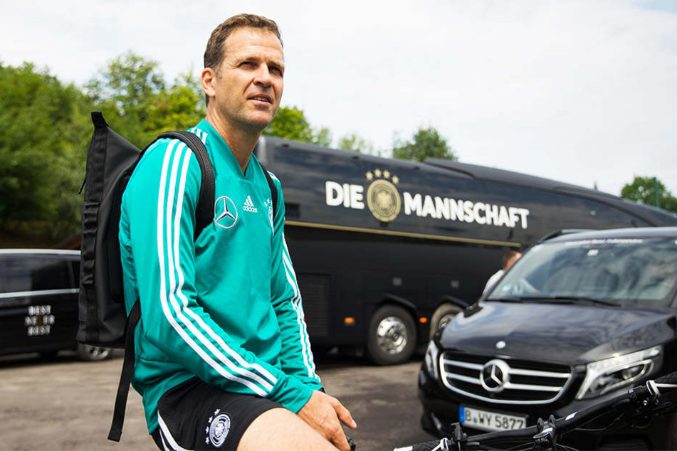 Im Trainingslager wirkte DFB-Manager Oliver Bierhoff eigentlich entspannt.