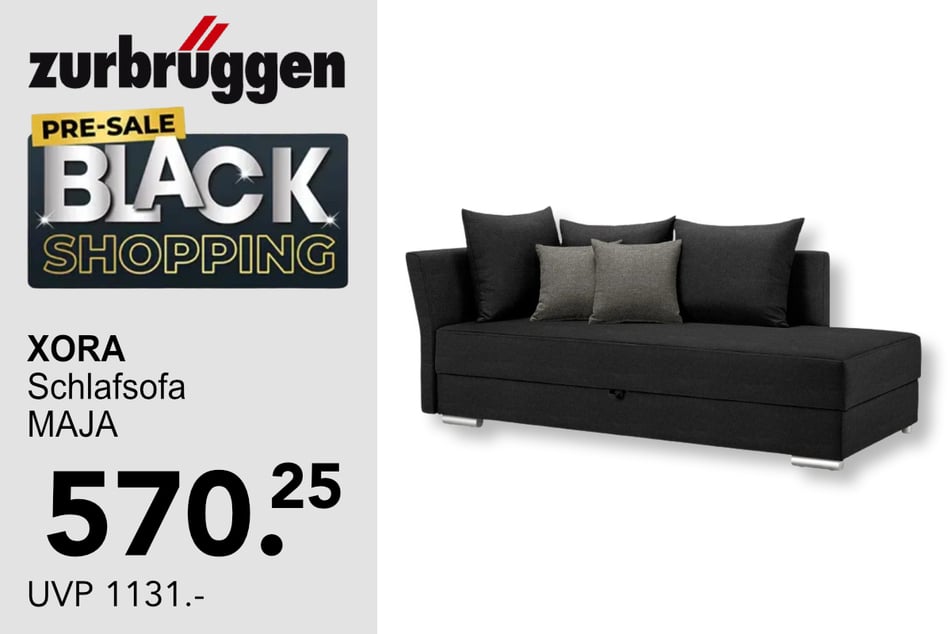 Das XORA Schlafsofa MAJA für 570,25 statt 1.131 Euro.