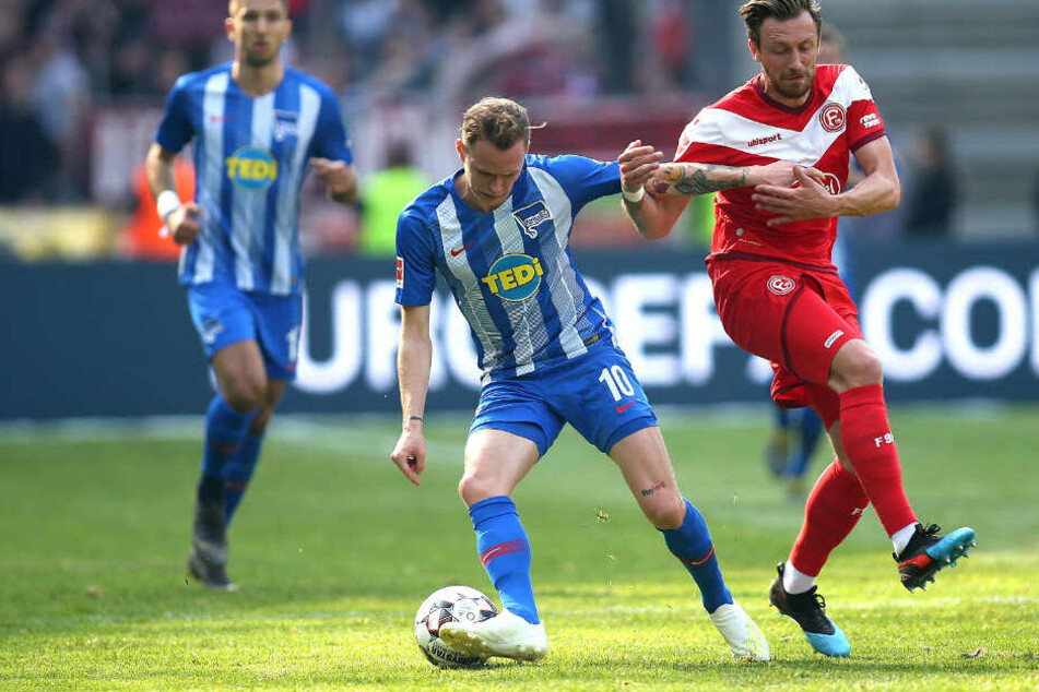 Hertha BSC verlor gegen Fortuna Düsseldorf mit 1:2.