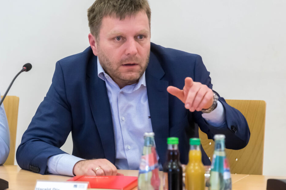 Er baut die Gleise und Bahnbrücken in Chemnitz um: Bahn-Projektleiter Harald Dix (49).