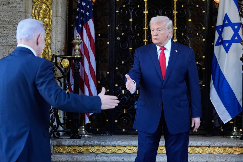 Nahost-Konflikt: Trump spricht bei Treffen über Begnadigung von Netanjahu