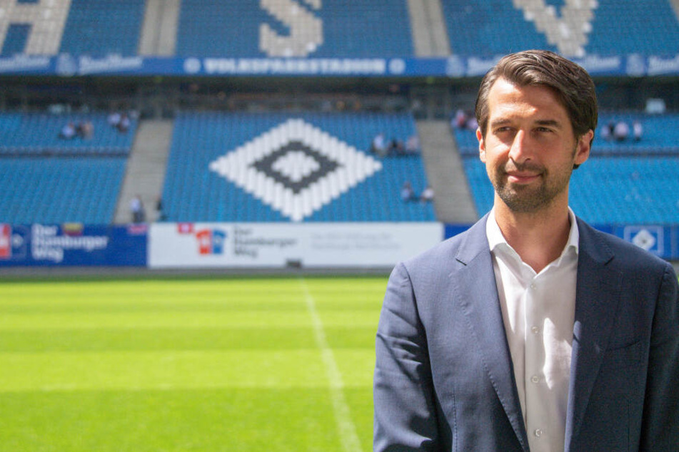 Jonas Boldt ist erst seit Mai 2019 HSV-Sportvorstand. (Archivbild)