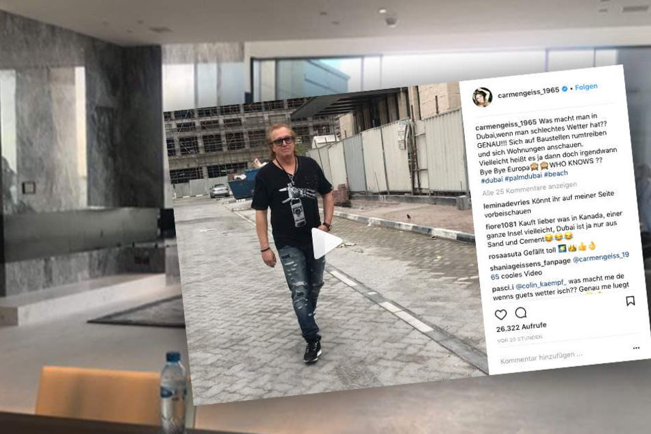 Dieser Instagram-Post von Carmen Geiss heizt die Spekulationen an.