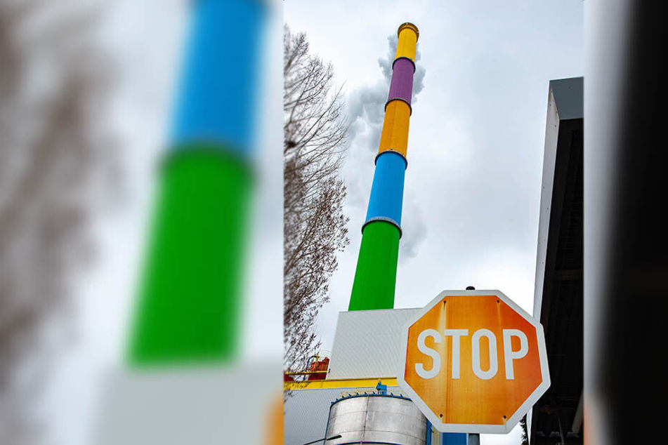 Noch bis Mai wird der Abschnitt "Signalviolett" nicht angeleuchtet.
