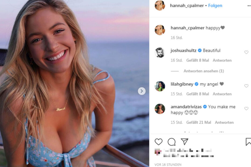 Die sexy Blondine arbeitet nicht umsonst als Elite-Model für Bang Energy.