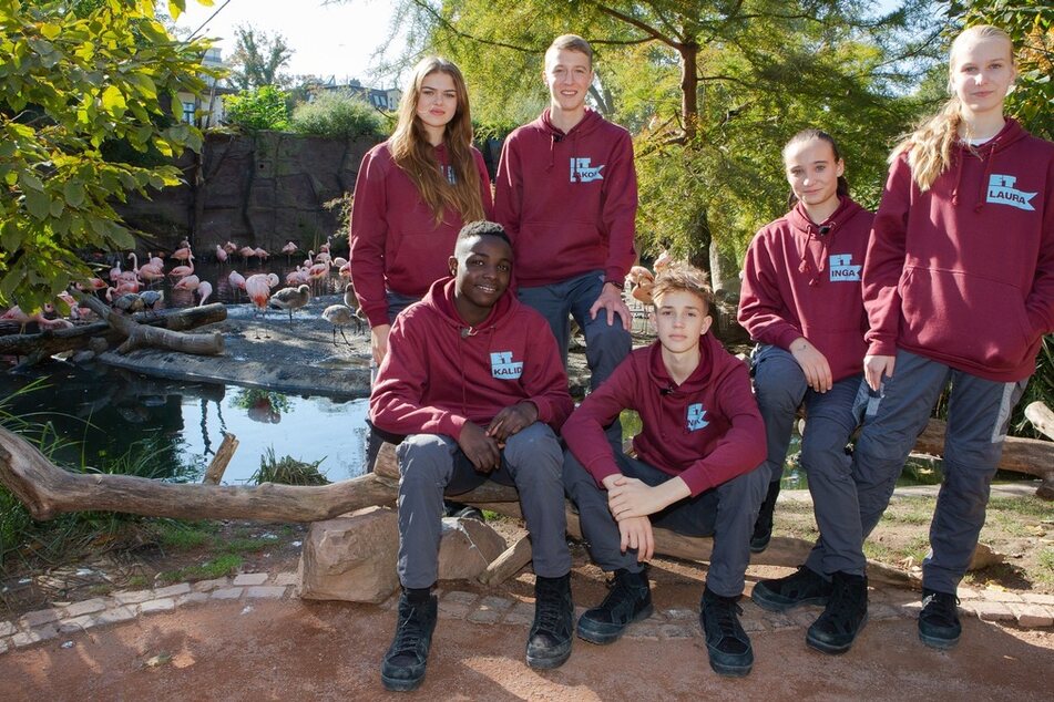 Laura, Stella, Inga, Kalid, Jacob und Nick wollen Tierpfleger werden. Im Zoo Leipzig sammeln sie erste Erfahrungen.