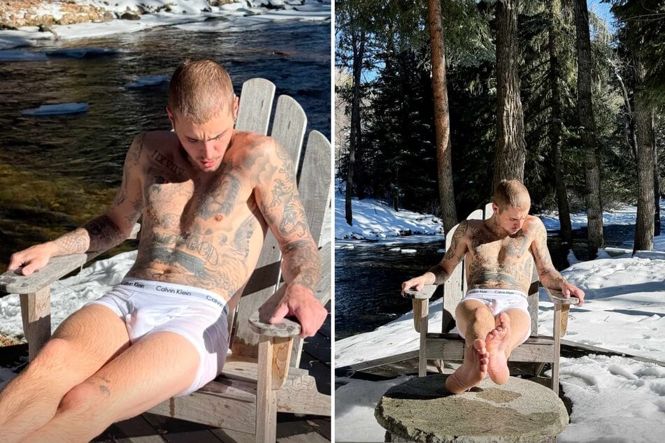 Pop star Justin Bieber has got his fans speechless over some new Instagram Stories pictures showing off his tattoos and... some other things.