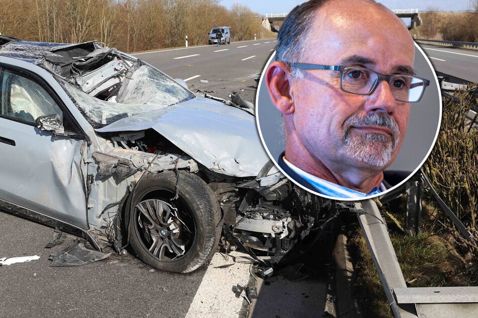 Hubschrauber fliegt schwer verletzten Wirtschaftsminister nach Crash auf A20 in Klinik!