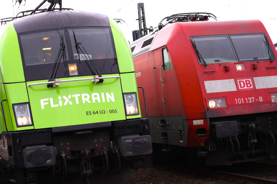 Der Fernverkehr ist bislang in fester in Hand des Staatskonzerns "DB": Flixtrain ist dort bislang der einzige Konkurrent.