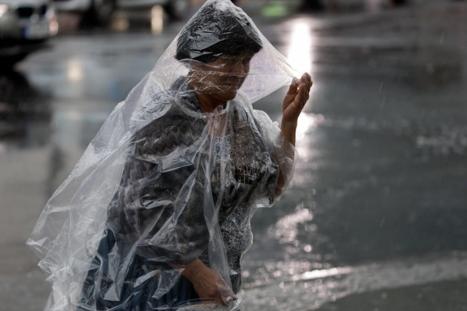 Auch in Berlin prasselt derzeit der Regen.