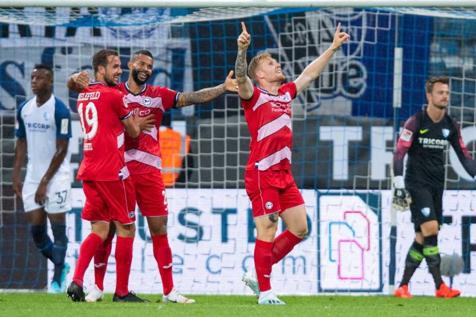 Andreas Voglsammer erzielte das 1:0 für den DSC.