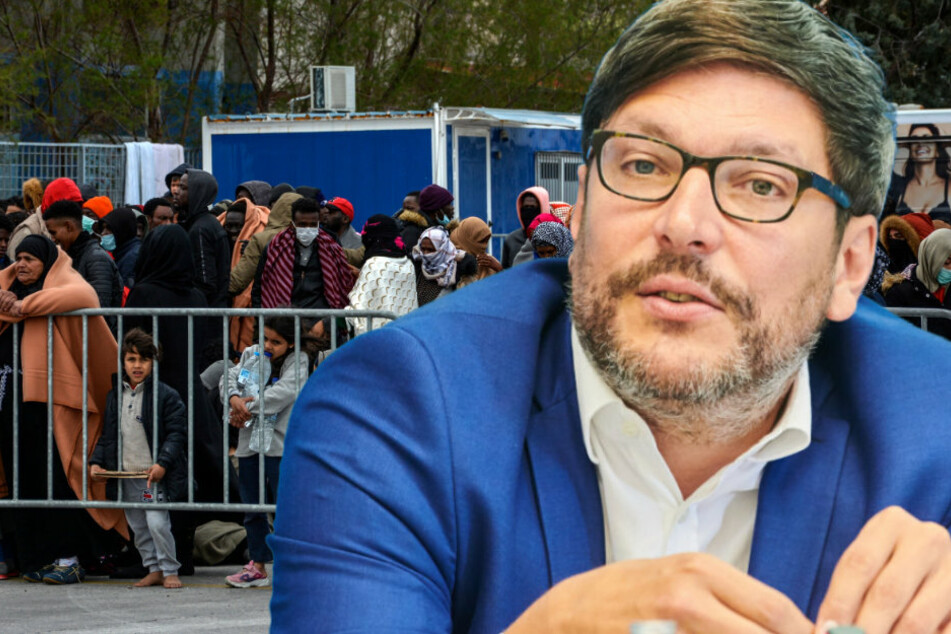 Aufnahme aus Höllen-Flüchtlingslager auf Lesbos: Berlins Justizsenator reißt der Geduldsfaden
