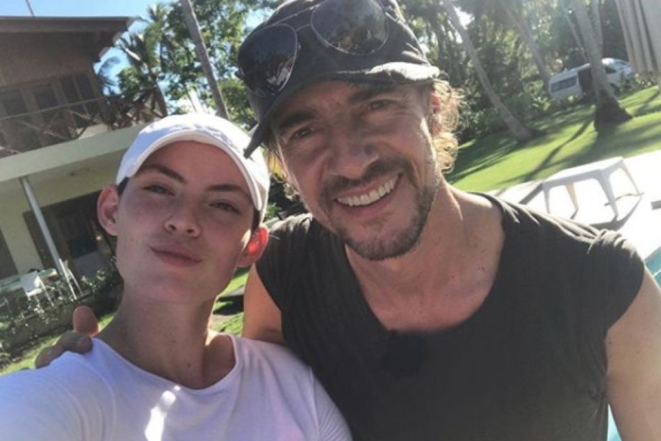 Gemeinsam mit ihrem Coach Thomas Hayo zeigte sich Lucia auf Instagram.