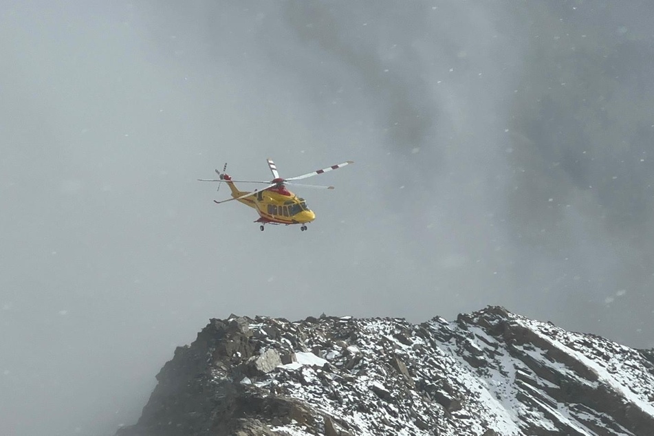 Erst mit dem Rettungshubschrauber konnten die Verletzten gerettet werden.